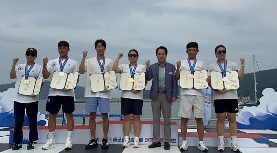 여수시청 요트팀, 제23회 해군참모총장배 전국요트대회 470급 우승