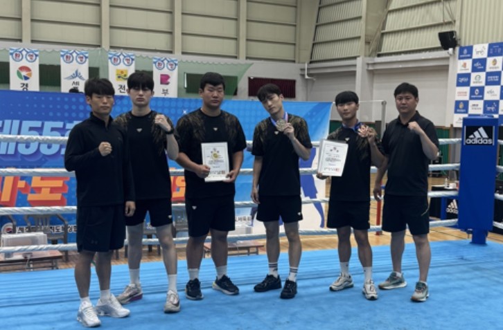 김포시청 복싱팀, 대통령배 전국대회서 메달 획득