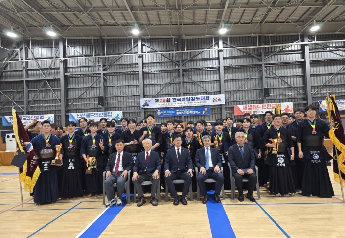 구미시청 검도팀 신재우, 전국실업검도대회 개인전 준우승